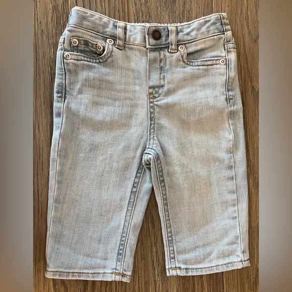 Polo Ralph Lauren Unisex Baby Light Denim Jeans Size 6M - Picture 1 of 5